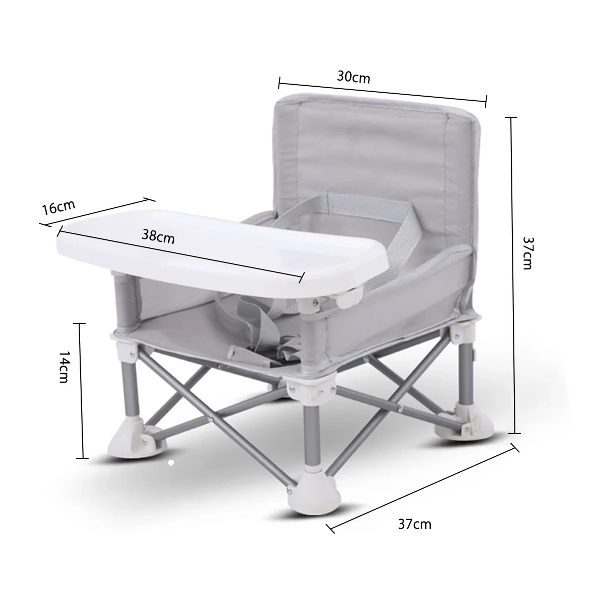 Chaise bébé compacte portable