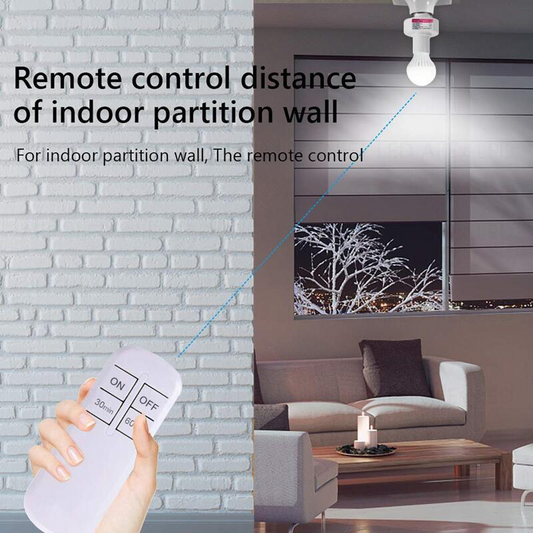 Support d'ampoule LED sans fil