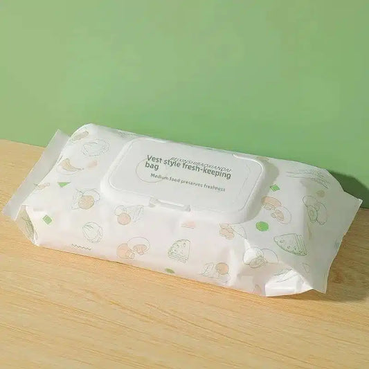 Pack de 100 pcs plastique alimetaire